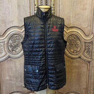 Black Quilted Vest from Scotland's Old Course Size Large